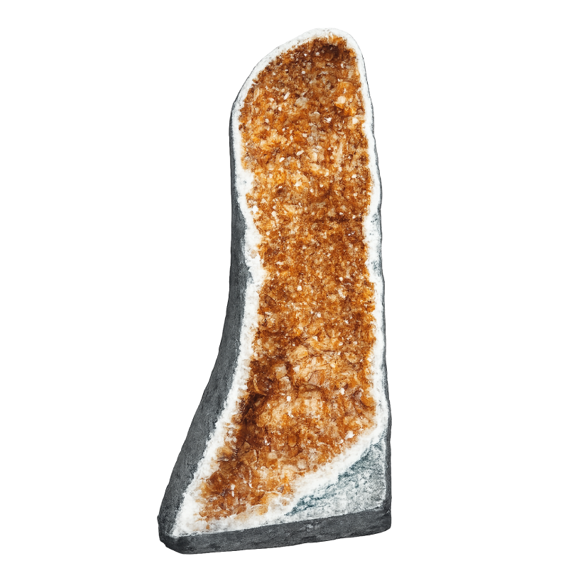 Citrine Twin cathedral geode