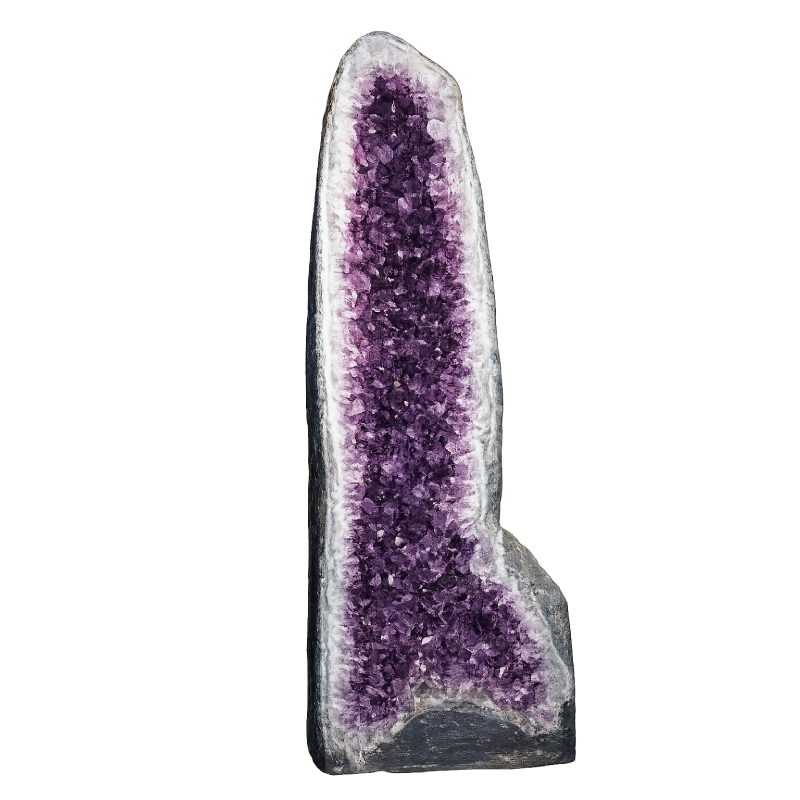 Amethyst Veil cathedral geode